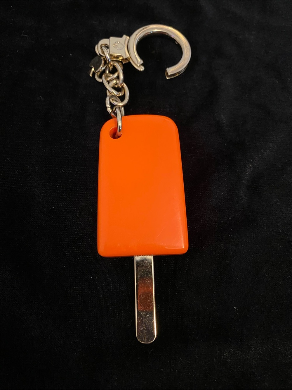 Kate Spade orange popsicle Key Fob bag charm keychain